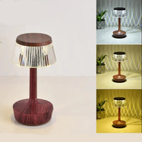 Lampe de Chevet Cristal Tactile Rechargeable Sans Fil