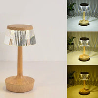 Lampe de Chevet Cristal Tactile Rechargeable Sans Fil