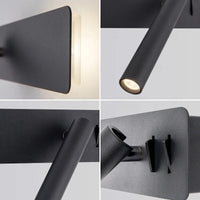Lampe de Chevet avec Liseuse en Métal – Bras Ajustable